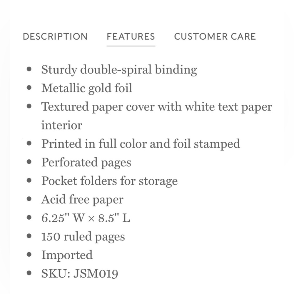 New! Rifle Paper Co. Notebook & Inkpen - Picture 5 of 8